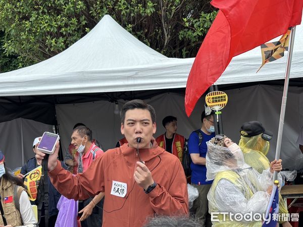 ▲▼  國民黨「反綠共 戰獨裁 凱道一起站出來！」活動      。（圖／記者崔至雲攝）