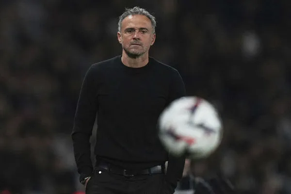 ▲大巴黎主帥恩里克（Luis Enrique）。（圖／達志影像／美聯社）