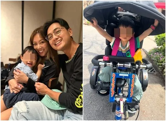 ▲何雁詩兒子確診罕病。（圖／翻攝自何雁詩IG）