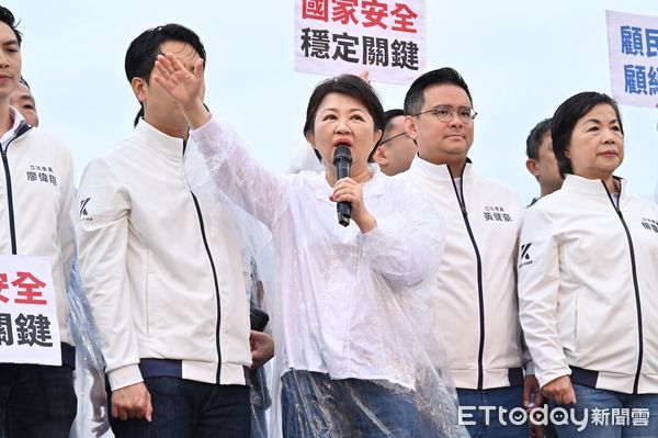▲▼ 國民黨主辦426「反綠共 戰獨裁 凱道一起站出來！」大型集會活動，盧秀燕。（圖／記者李毓康攝）
