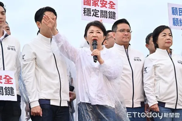 ▲▼ 國民黨主辦426「反綠共 戰獨裁 凱道一起站出來！」大型集會活動，盧秀燕。（圖／記者李毓康攝）