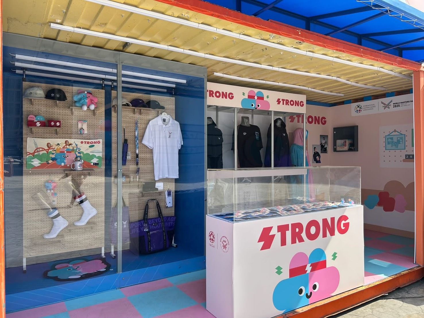▲▼2025雙北世界壯年運動會,板橋體育場,壯寶,壯寶樂園,打卡,抽獎,運動。（圖／新北市體育局提供）