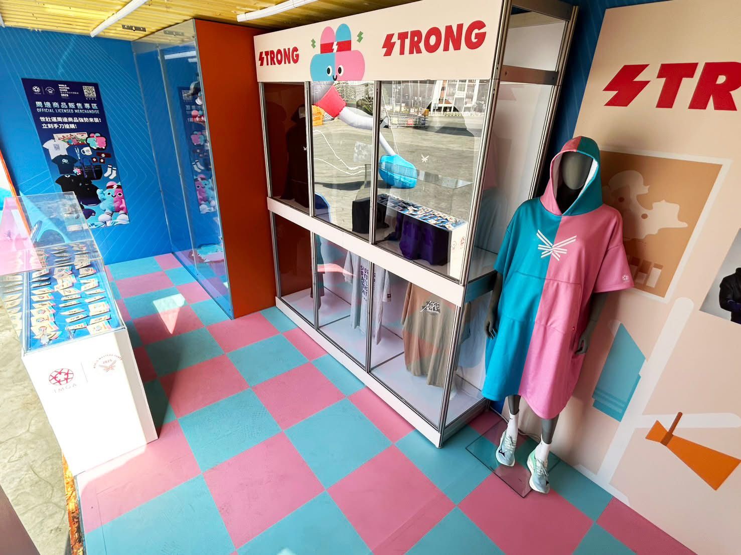 ▲▼2025雙北世界壯年運動會,板橋體育場,壯寶,壯寶樂園,打卡,抽獎,運動。（圖／新北市體育局提供）