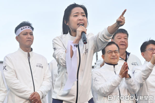 ▲▼國民黨主辦426「反綠共 戰獨裁 凱道一起站出來！」大型集會活動，國民黨立委徐巧芯。（圖／記者李毓康攝）