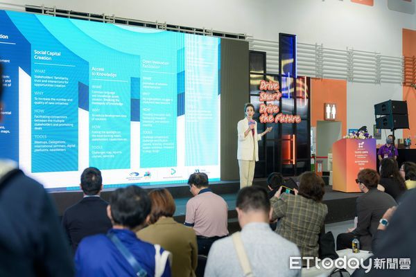 ▲「XMobility PowerUp &amp; MeetUp」活動中，新創團隊來自台灣、以色列、加拿大等國現場發表創新方案，展現國際間在智慧移動領域的技術火花與合作潛力。(圖／貿協提供)