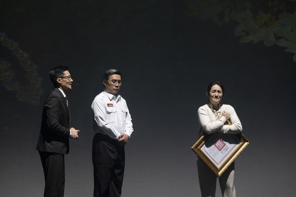 ▲《火神的眼淚》音樂劇由楊大正、方宥心、是元介、羅美玲等人主演。（圖／故事工廠提供）
