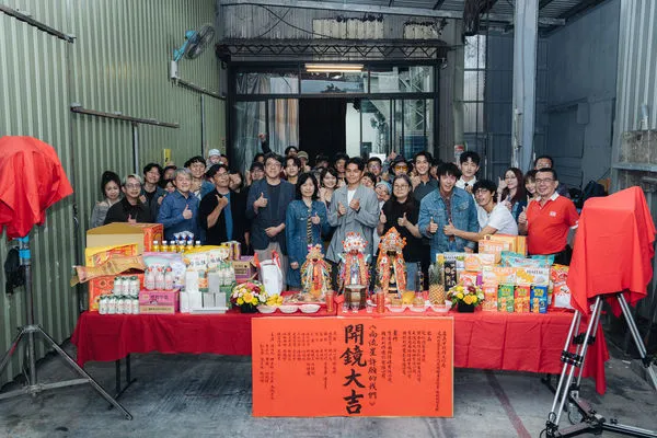 ▲BL劇《向流星許願的我們》低調開鏡，由Teddy、鍾岳軒、各務孝太、余杰恩主演。（圖／有意思國際傳媒有限公司提供）