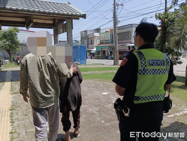 ▲台東長濱警攜手民眾守護失智長者。（圖／記者楊漢聲翻攝）