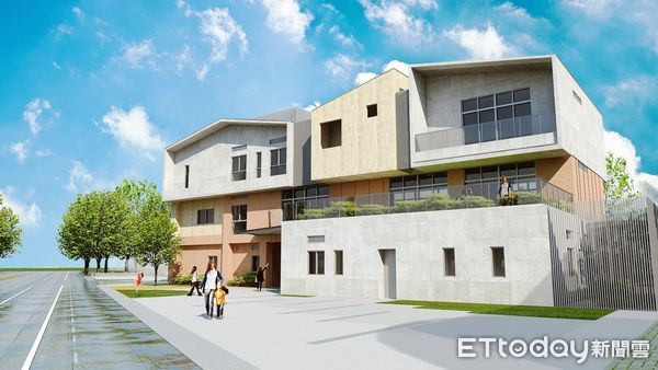 ▲台南市學甲區大北門區社會福利綜合大樓動土典禮，市長黃偉哲等人共同祈福工程順利。（記者林東良翻攝，下同）