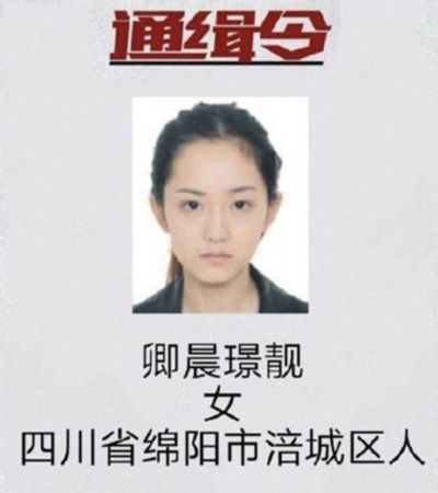 ▲▼陸「最美通緝犯」,卿晨璟靚出獄開直播！主打「改邪歸正」卻遭封號。（圖／翻攝微博）