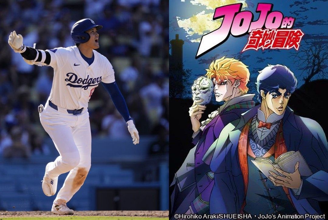 ▲▼大谷&amp;JOJO。（圖／達志影像／美聯社）