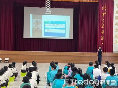 布袋分局深入校園宣導防空避難　強化孩童安全觀念