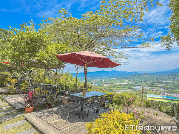 ▲▼台南虎頭山觀景餐廳瑪莎園。（圖／記者蔡玟君攝）