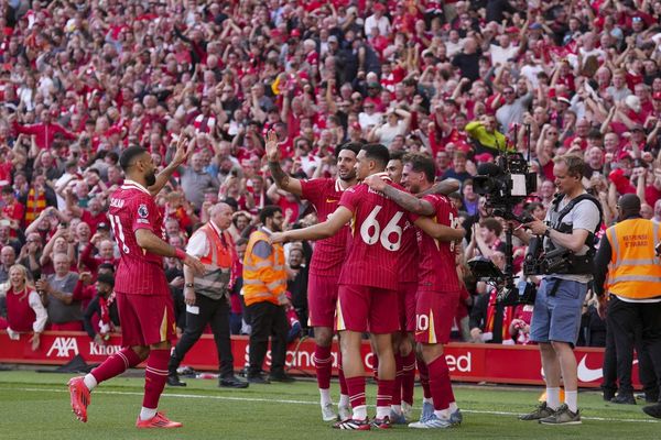 ▲利物浦奪下2025年英超冠軍。（圖／達志影像／美聯社）