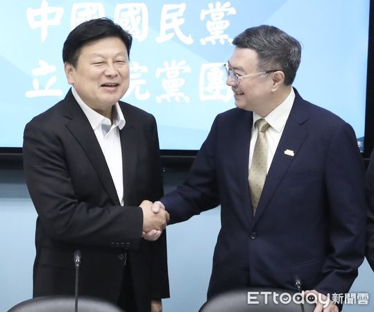 ▲▼行政院長卓榮泰拜會 國民黨團。（圖／記者屠惠剛攝）