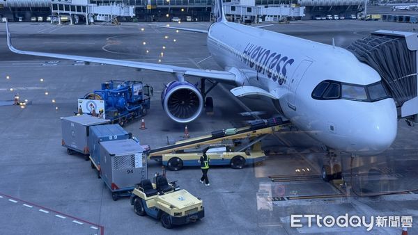 ▲高雄小港機場停機坪畫面             。（圖／記者吳奕靖攝）