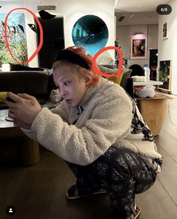 ▲▼ 李珠妍被爆復合GD家裡擺設與李珠妍曝光的照片類似。（圖／翻攝自nate）