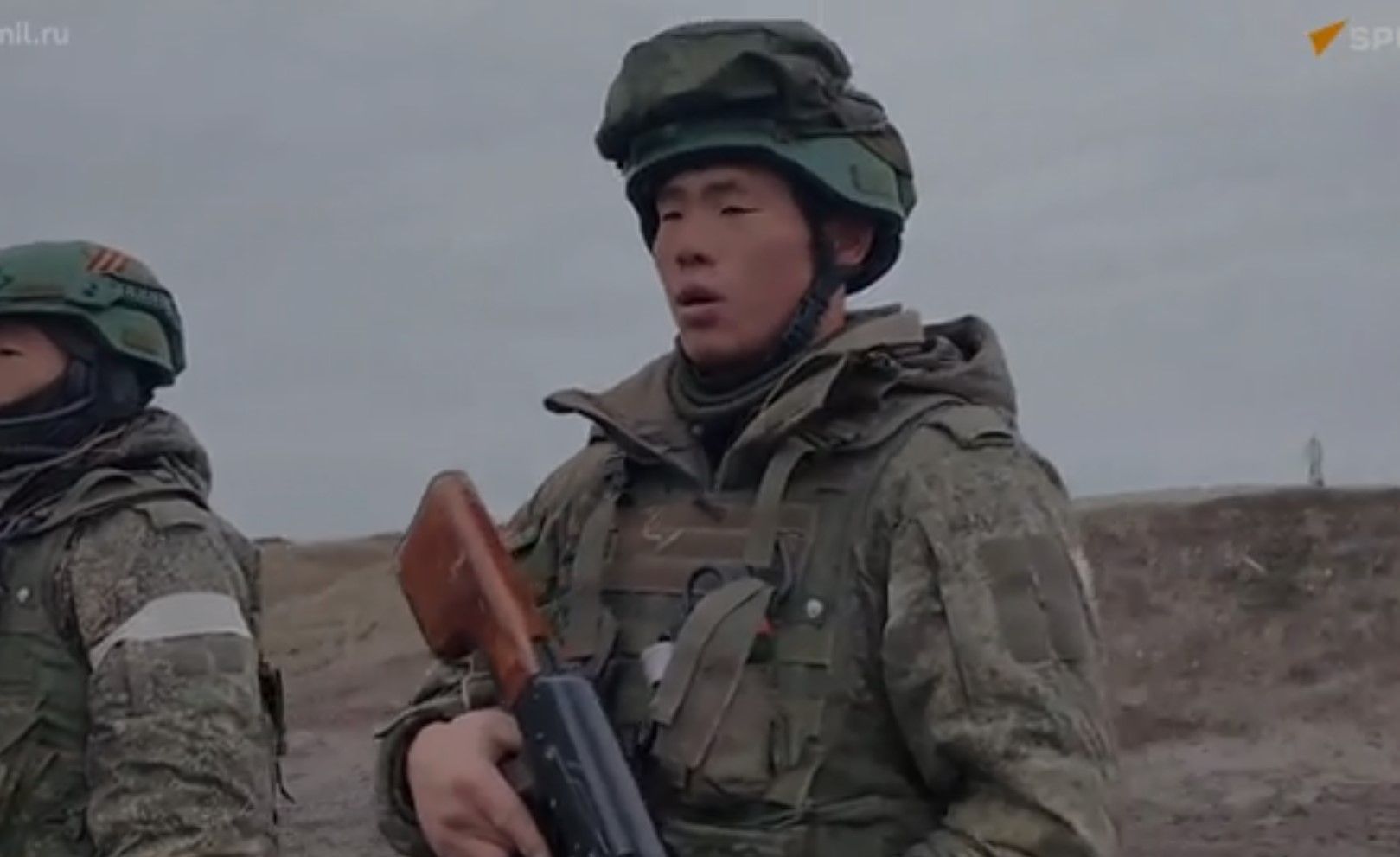 ▲▼俄羅斯國防部公佈參與庫爾斯克州行動的北韓士兵作戰訓練畫面。（圖／翻攝自俄羅斯衛星通訊社）