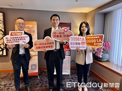 00981A引領台股主動式ETF風騷　統一投信成為兆元俱樂部一員