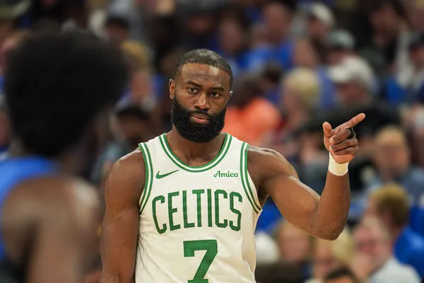 ▲塞爾提克布朗霸氣高喊首輪不再回到奧蘭多出賽，要盡快解決魔術。（圖／路透） 