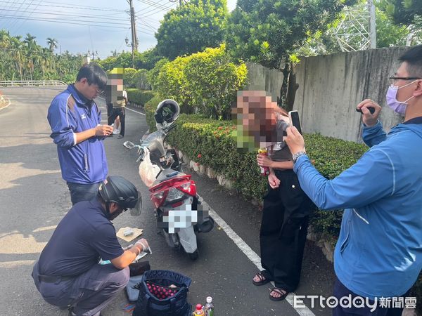 ▲內埔警分局逮獲林姓女車手             。（圖／記者陳崑福翻攝）