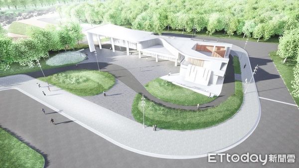 ▲▼東管處在花蓮縣瑞穗鄉舉辦「秀姑巒溪遊客中心重建工程」開工典禮。（圖／東管處提供，下同）