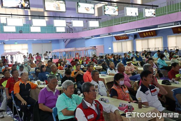 ▲雲林縣政府今日於斗南鎮石龜國小活動中心舉辦水患自主防災社區成果發表會。（圖／記者游瓊華翻攝）