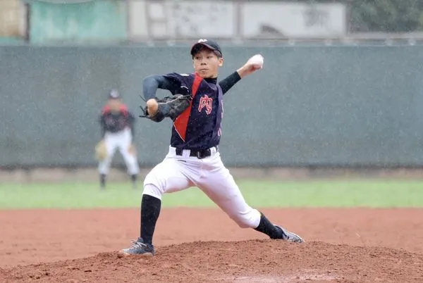 ▲內思高工張愷恩飆12K完投。（圖／學生棒聯提供）