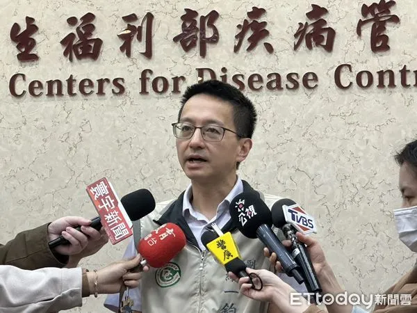 疾管署副署長羅一鈞。（圖／記者趙于婷攝）