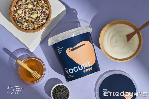 ▲▼發發The Far Far Farm推出全新晚安優格。（圖／發發The Far Far Farm提供）