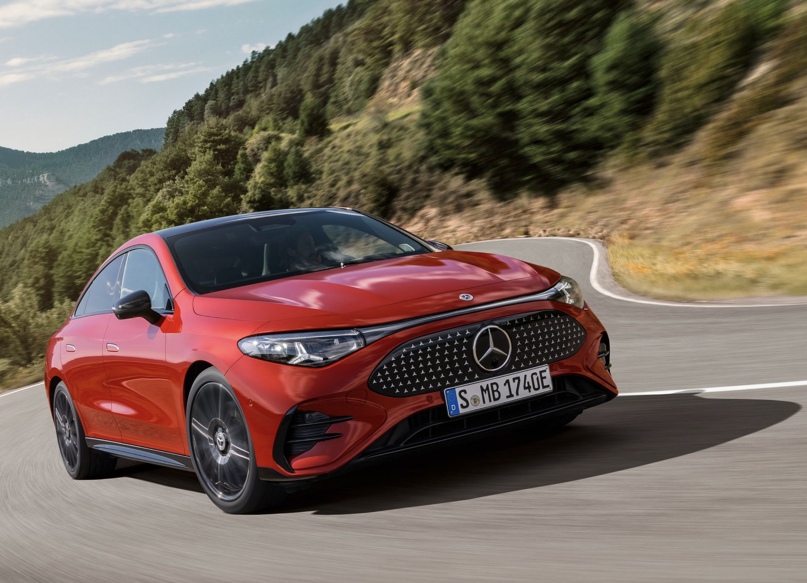 ▲賓士CLA電動車德國開賣公布售價。（圖／翻攝自Mercedes-Benz）