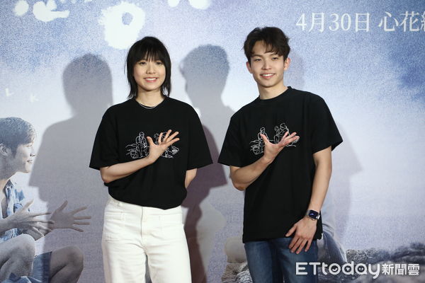 ▲鍾雪瑩、吳祉昊出席《看我今天怎麼說》首映會。（圖／記者林敬旻攝）