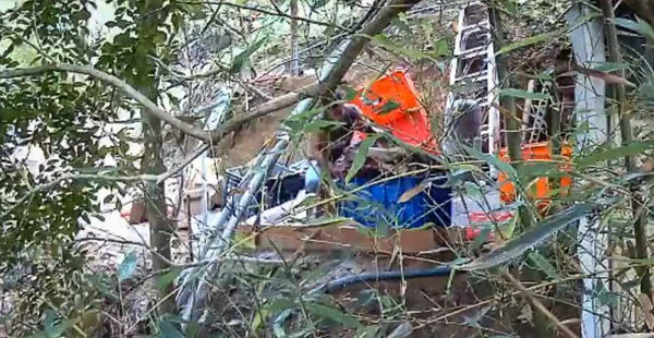 動保團體發現盜獵團租下山區工寮，直接宰殺動物。（圖／民眾提供）