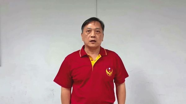 消防署訓練中心科長周鴻呈（圖）是陳慧娟丈夫，前年11月也出席陳錦龍的離婚協調會。（翻攝畫面）
