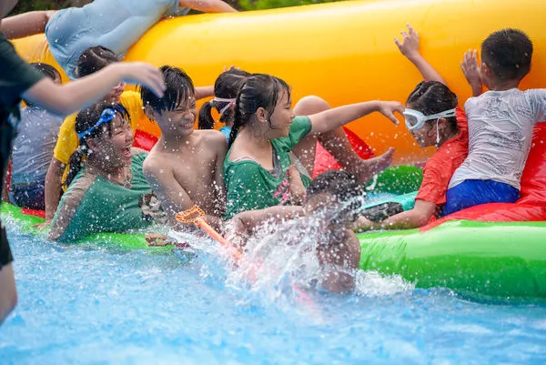 ▲▼高雄山城水樂園。（圖／高雄市政府提供）