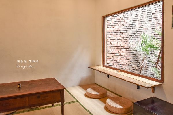 ▲▼【台中西區咖啡】細水焙煎所 森林系台中老屋咖啡店推薦！菜單甜點必點焦烤軟心乳酪蛋糕。（圖／部落客周花花，甲飽沒授權提供）
