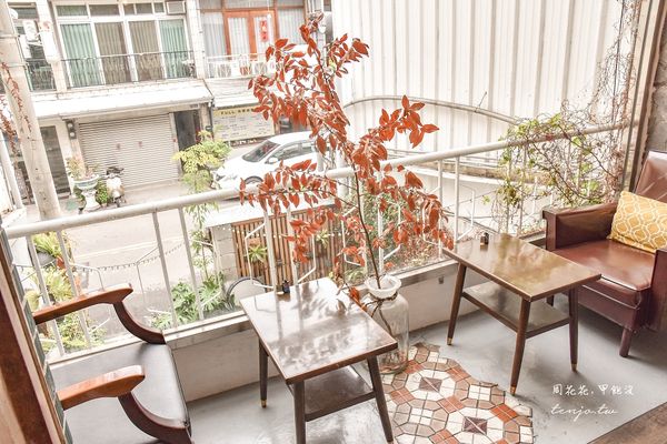 ▲▼【台中西區咖啡】細水焙煎所 森林系台中老屋咖啡店推薦！菜單甜點必點焦烤軟心乳酪蛋糕。（圖／部落客周花花，甲飽沒授權提供）