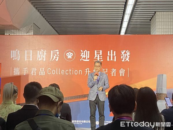▲雄獅旅遊董事總經理黃信川、雲品國際董事長盛治仁。（圖／記者廖婕妤攝）