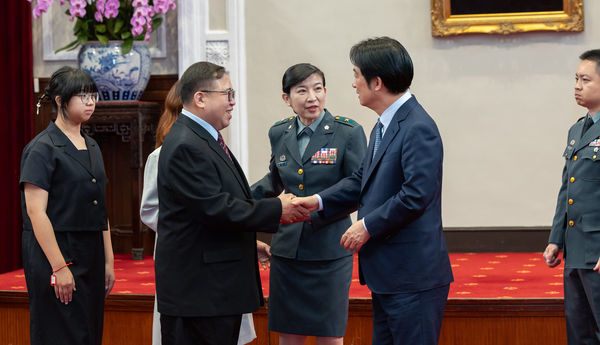 ▲▼總統賴清德主持5月份將官晉升典禮。（圖／總統府提供）