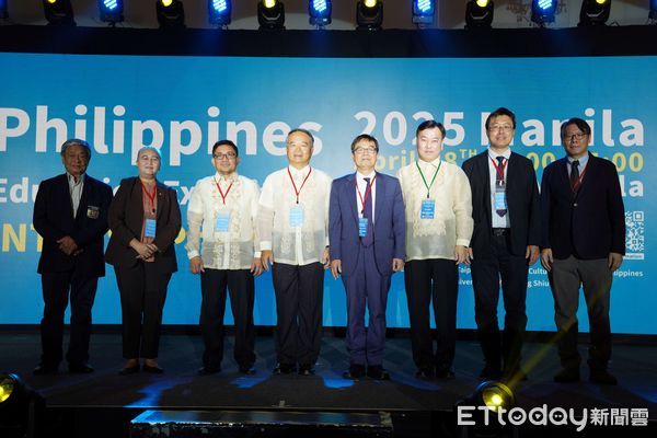 ▲崑山科技大學攜手國內9校及企業赴菲辦理「2025年新型專班教育展」，促進台菲人才交流。（記者林東良翻攝，下同）