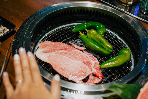 ▲▼日本大阪燒肉吃到飽推薦【炭火燒肉力丸心齋橋店】。（圖／部落客胖貓咪的奇幻旅程授權提供）