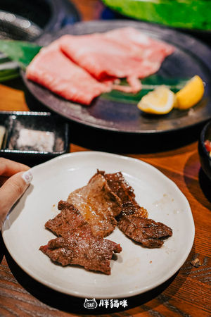 ▲▼日本大阪燒肉吃到飽推薦【炭火燒肉力丸心齋橋店】。（圖／部落客胖貓咪的奇幻旅程授權提供）