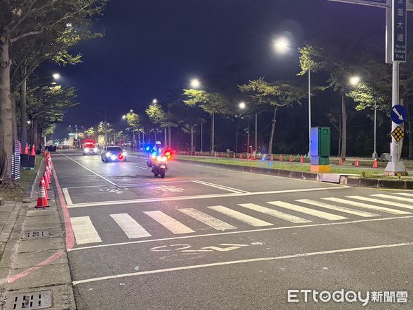 ▲▼全國半程馬拉松5／4高雄開跑　動員150警力分段逐步解封管制。（圖／記者賴文萱翻攝）