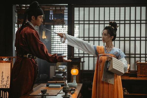 ▲古裝懸疑陸劇《掌心》由劉詩詩、竇驍、鄭業成主演。（圖／愛爾達電視提供）