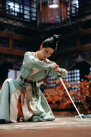 ▲古裝懸疑陸劇《掌心》由劉詩詩、竇驍、鄭業成主演。（圖／愛爾達電視提供）
