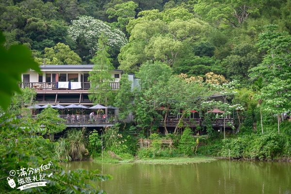 ▲▼新竹【沽月日光休憩聚落】湖景第一排咖啡館,必吃窯烤麵包.客家擂茶,峨眉賞桐秘境!。（圖／部落客滿分授權提供）