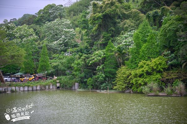 ▲▼新竹【沽月日光休憩聚落】湖景第一排咖啡館,必吃窯烤麵包.客家擂茶,峨眉賞桐秘境!。（圖／部落客滿分授權提供）