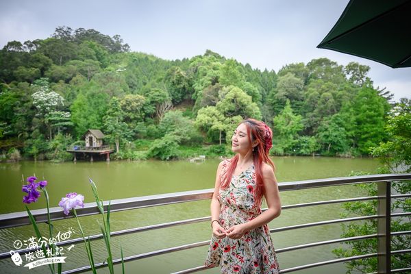 ▲▼新竹【沽月日光休憩聚落】湖景第一排咖啡館,必吃窯烤麵包.客家擂茶,峨眉賞桐秘境!。（圖／部落客滿分授權提供）
