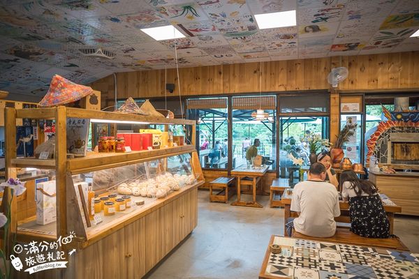 ▲▼新竹【沽月日光休憩聚落】湖景第一排咖啡館,必吃窯烤麵包.客家擂茶,峨眉賞桐秘境!。（圖／部落客滿分授權提供）