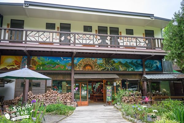 ▲▼新竹【沽月日光休憩聚落】湖景第一排咖啡館,必吃窯烤麵包.客家擂茶,峨眉賞桐秘境!。（圖／部落客滿分授權提供）
